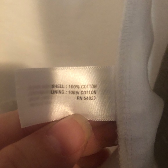 Old Navy Cotton White Peacoat - Size Small - Picture 2 of 4